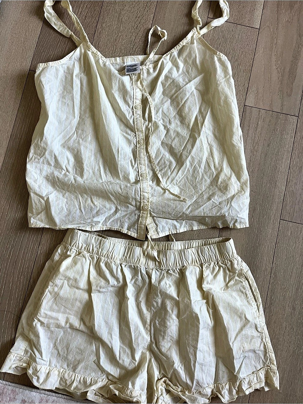 Cream Romper Like New